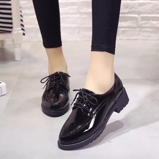 Giày oxford mũi nhọn V06
