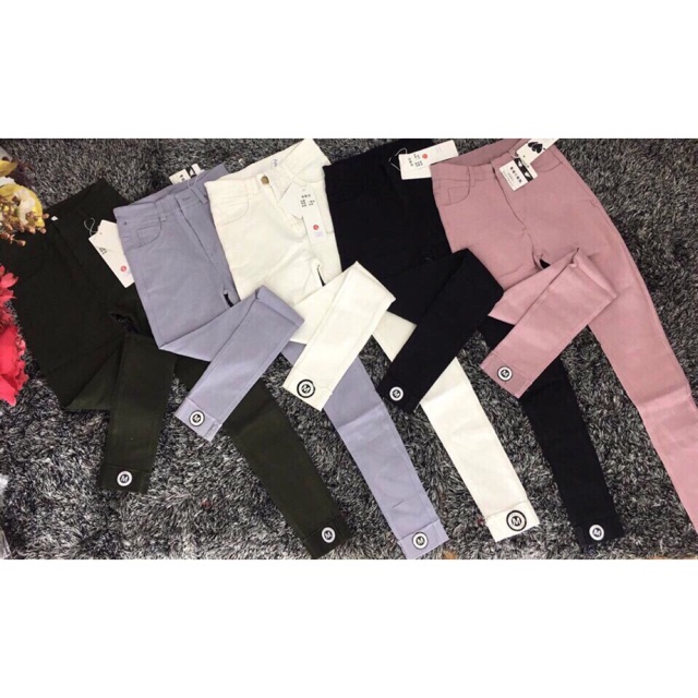 Quần kaki lật lai 