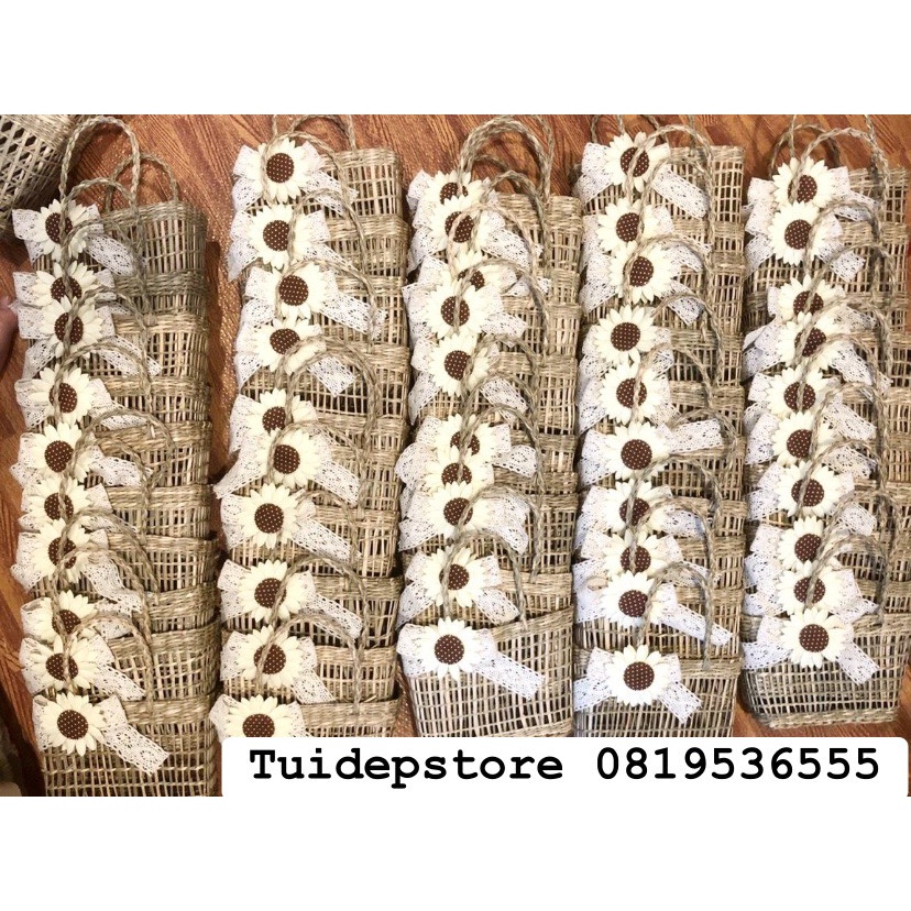 Túi cói đi biển mây đan vintage đa dạng mẫu mã cực xinh hot 2022