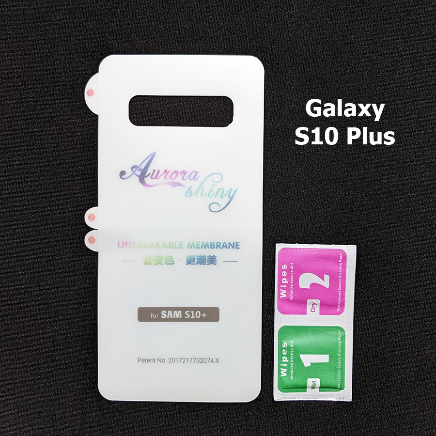 [Freeship toàn quốc từ 50k] Dán chống xước mặt lưng PPF Galaxy S10 Plus