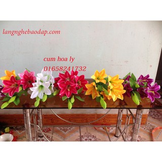 Cụm hoa ly 7 bông 3 nụ