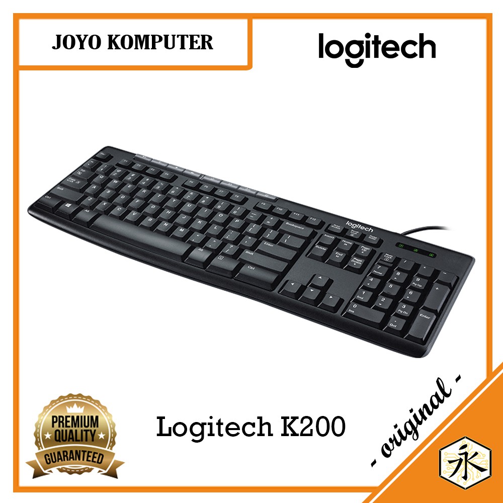 Bàn Phím Có Dây Logitech K200