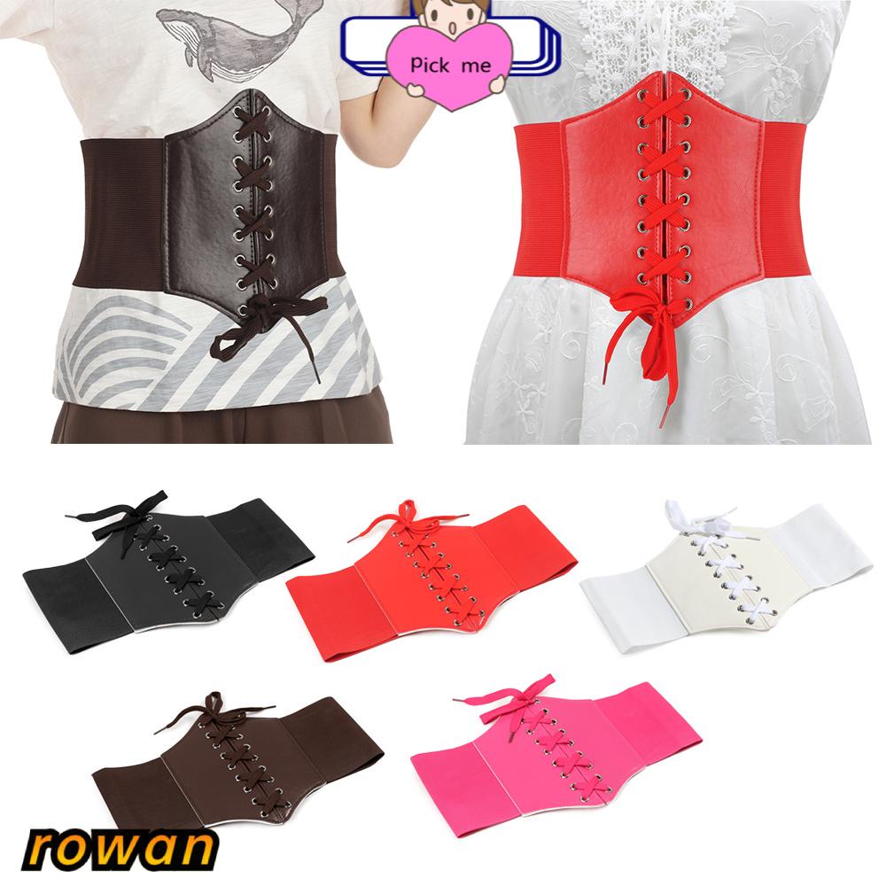 Đai Nịt Bụng Bằng Da Co Giãn Phong Cách Gothic Dành Cho Nữ | BigBuy360 - bigbuy360.vn