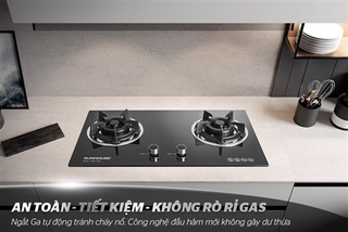 Bếp gas âm Kính Sunhouse SHB 7736 Chính Hãng mới 100%+Tặng Dây gas-Bảo hành 24 tháng Chính hãng