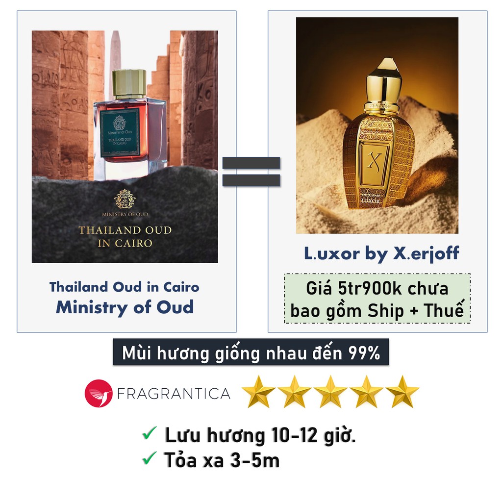 [MẪU THỬ] Nước hoa siêu cấp Ministry of Oud cực kỳ SANG CHẢNH | Thế Giới Skin Care