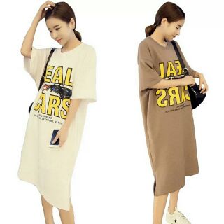 Váy phông dáng dài cho mẹ bầu
