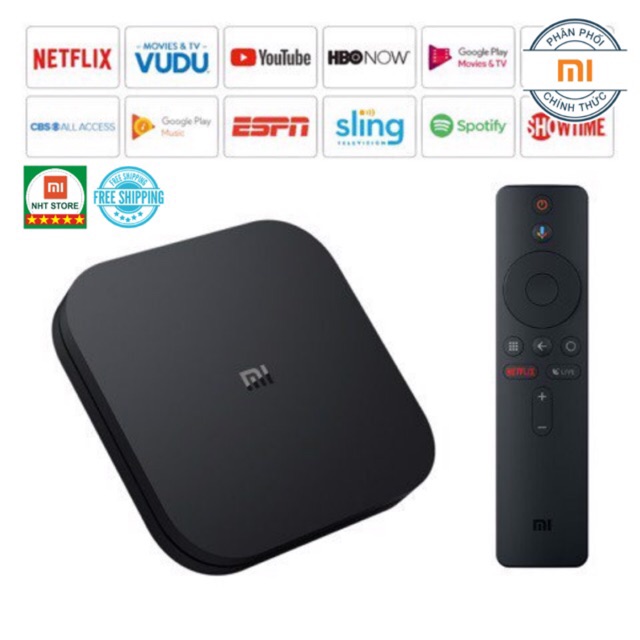 MIBOX S 4K QUỐC TẾ - Điều khiển giọng nói TTE