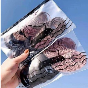 Sét 100 dây cột tóc Hàn Quốc - Túi 100 chun buộc tóc mix màu siêu xinh 100146