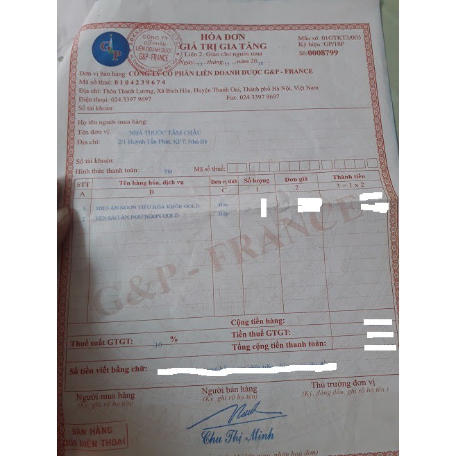 Siro ăn ngon tiêu hóa khỏe G&P | Thế Giới Skin Care