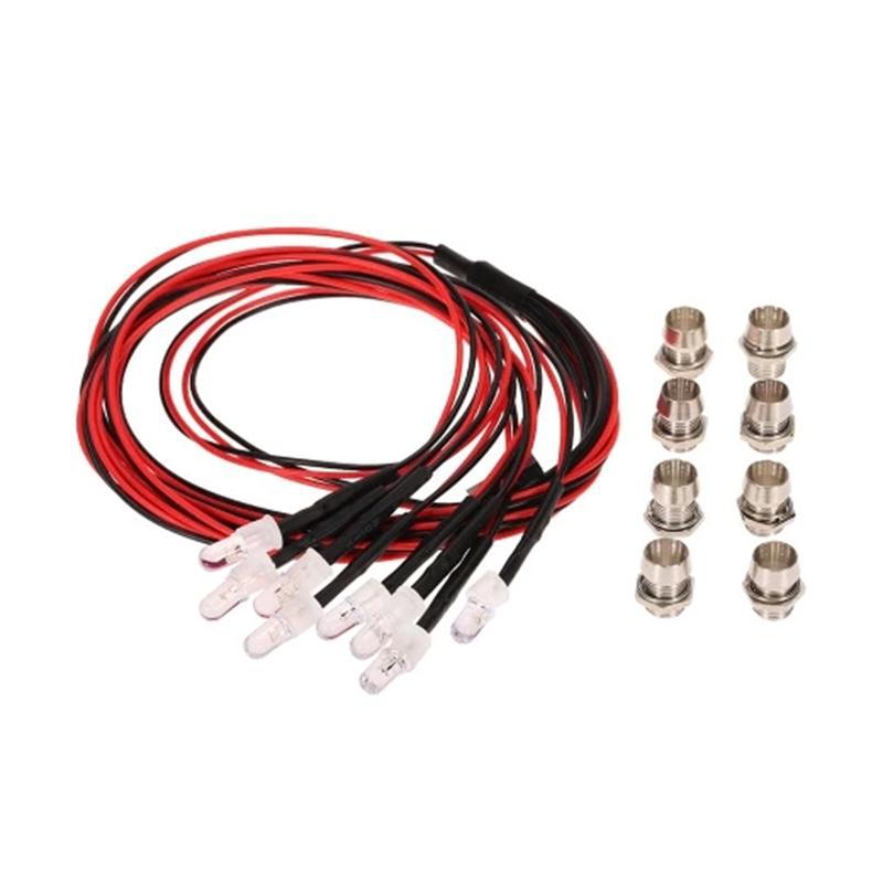 Set 8 đèn LED dành cho xe điều khiển từ xa HSP 5mm