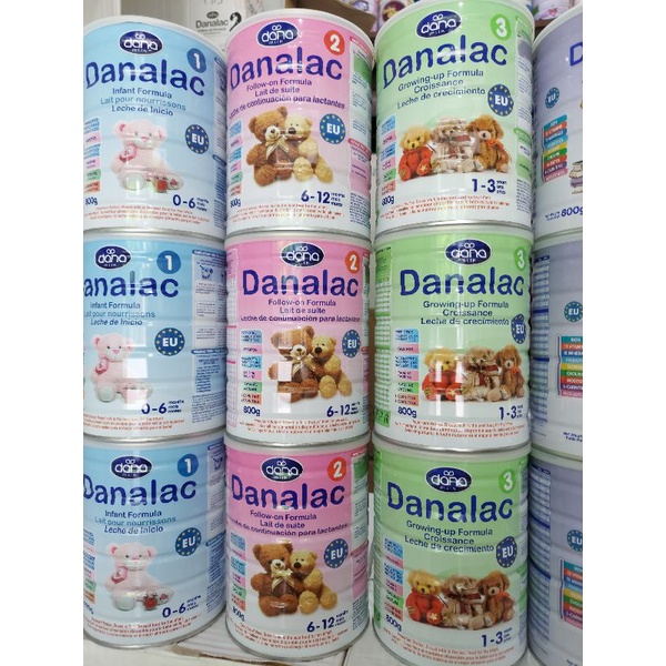 SỮA DANALAC 800G SỐ 1 VÀ 4