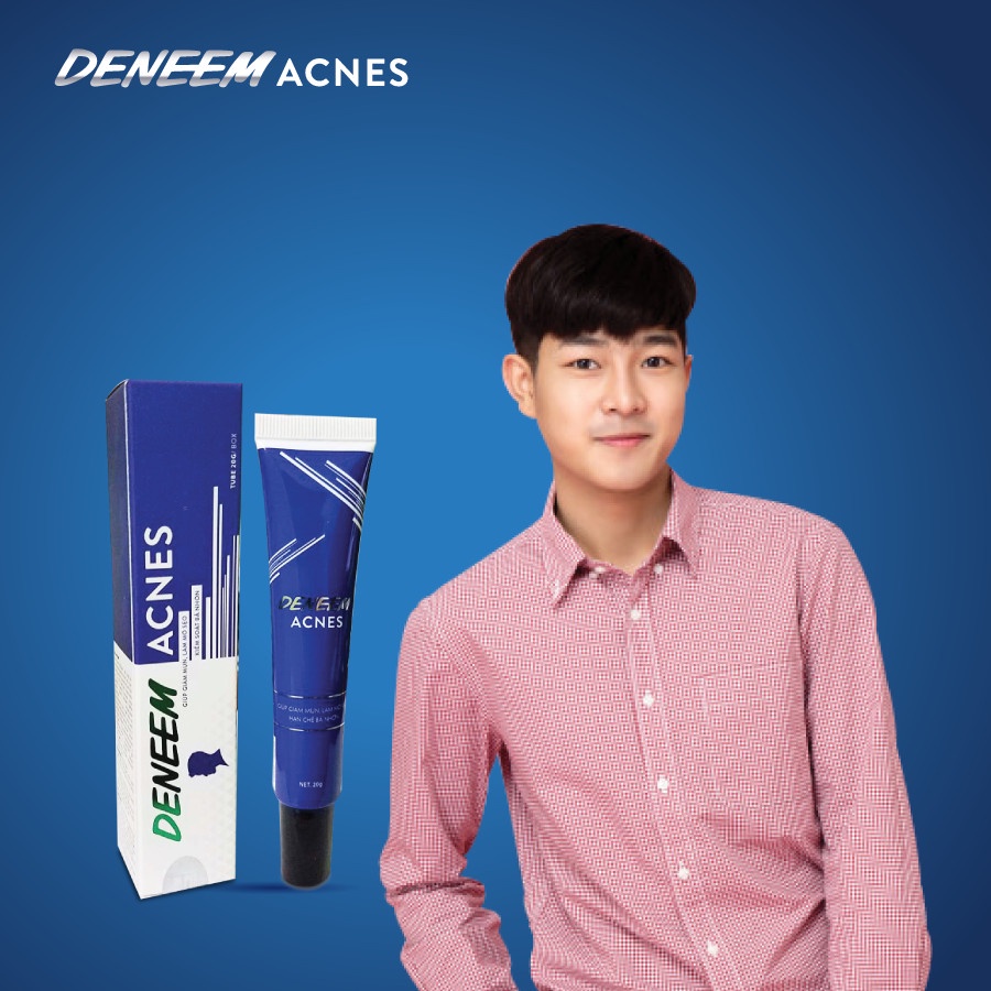 Gel ngừa mụn DENEEM ACNES 2.0.g Dành cho Nam - Mờ sẹo, kháng khuẩn, hạn chế tiết bã nhờn, giúp da mịn màng