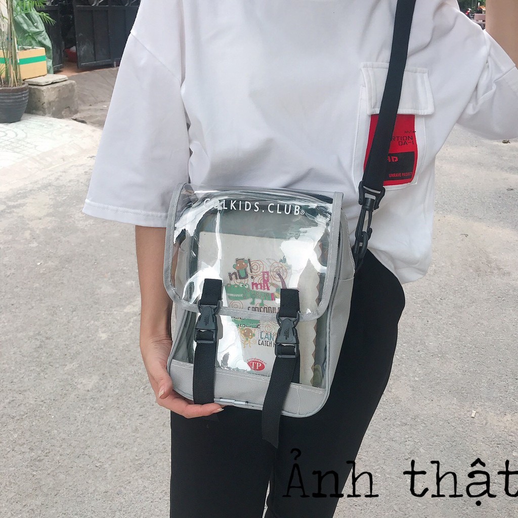 Túi đeo chéo nam nữ Colkids - Mini bag 2 dây gài siêu hot , túi xách , túi đeo chéo