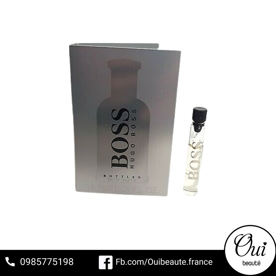 Nước hoa Boss Hugo Boss Bottled EDT, Nước hoa dành cho nam 1,5ml Ouibeaute | BigBuy360 - bigbuy360.vn