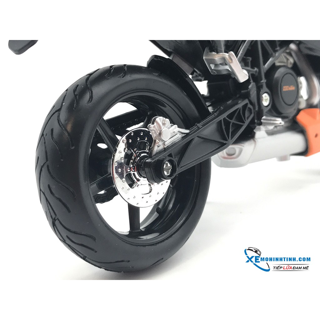 XE MÔ HÌNH KTM 690 DUKE 1:12 MAISTO (CAM)