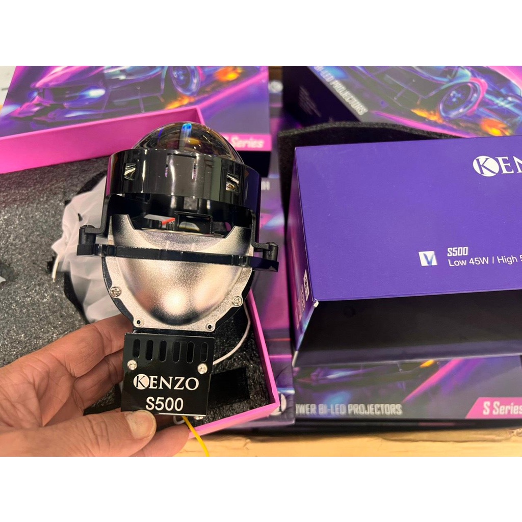 Bi Led Kenzo S500 - Dòng Đèn hiệu suất cao S-Series 2022 - Giá 1 quả