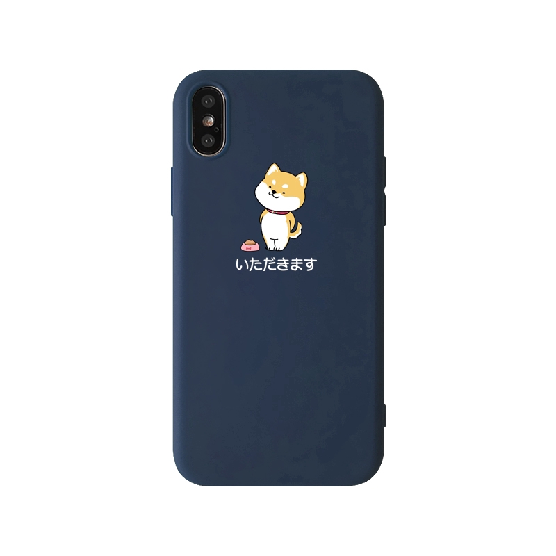 Ốp lưng dẻo hình chú chó hoạt hình đáng yêu cho iPhone XR X XS Max 6 6s 7 8 6plus 8plus 11 11Pro 11ProMAX | BigBuy360 - bigbuy360.vn