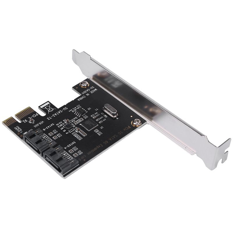 Card Mở Rộng Pcie Express Sang Sata3.0 2 Cổng Sata Iii 6g Thẻ