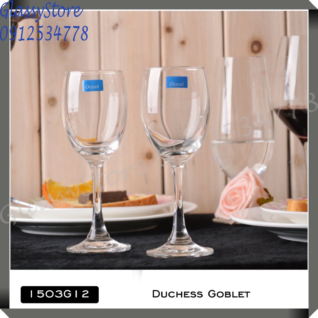 Ly (cốc) rượu vang thủy tinh Ocean Duchess Goblet 1503G12 – 350ml (Hàng nhập khẩu Thái Lan chính hãng)