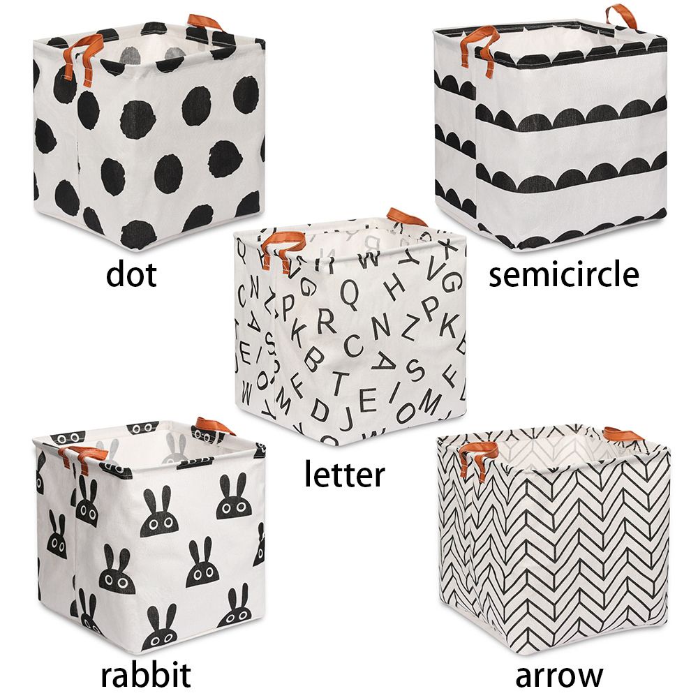 Giỏ Đựng Đồ Bằng Vải Có Thể Gập Lại Tiện Dụng Cho Gia Đình