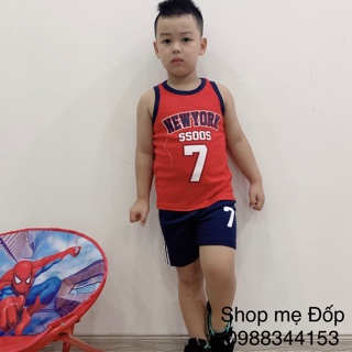 Bộ cotton bé trai