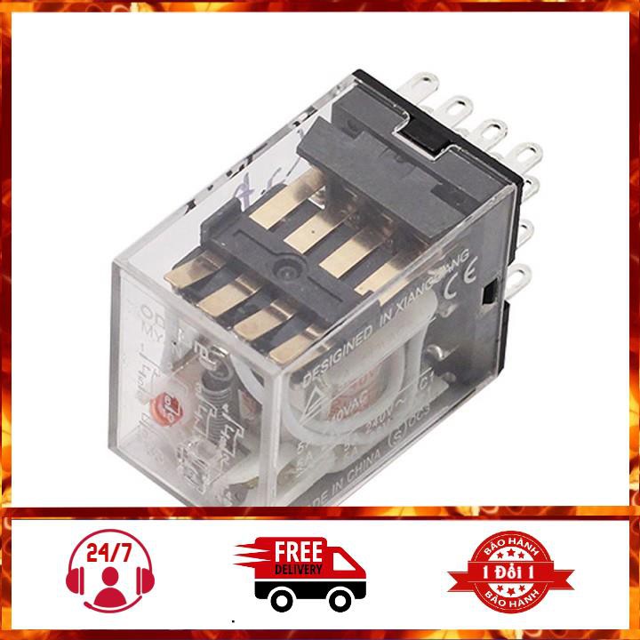 [NEW] Relay Omron 220V-5A 14 Chân