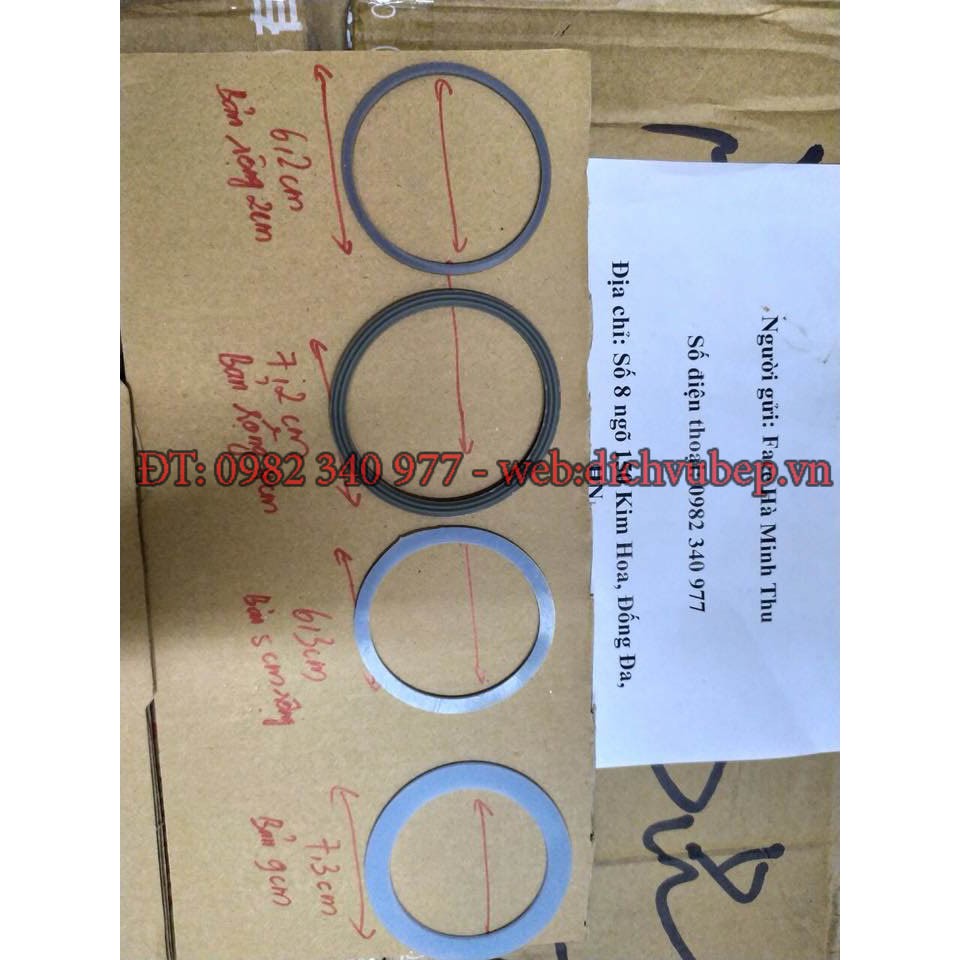 Gioăng Silicone Thay Thế Gioăng Cói Vòng Phần cho Máy Xay Sinh Tố Máy Ép Trái Cây loại 900w Hiện tại gioăng máy say chấ