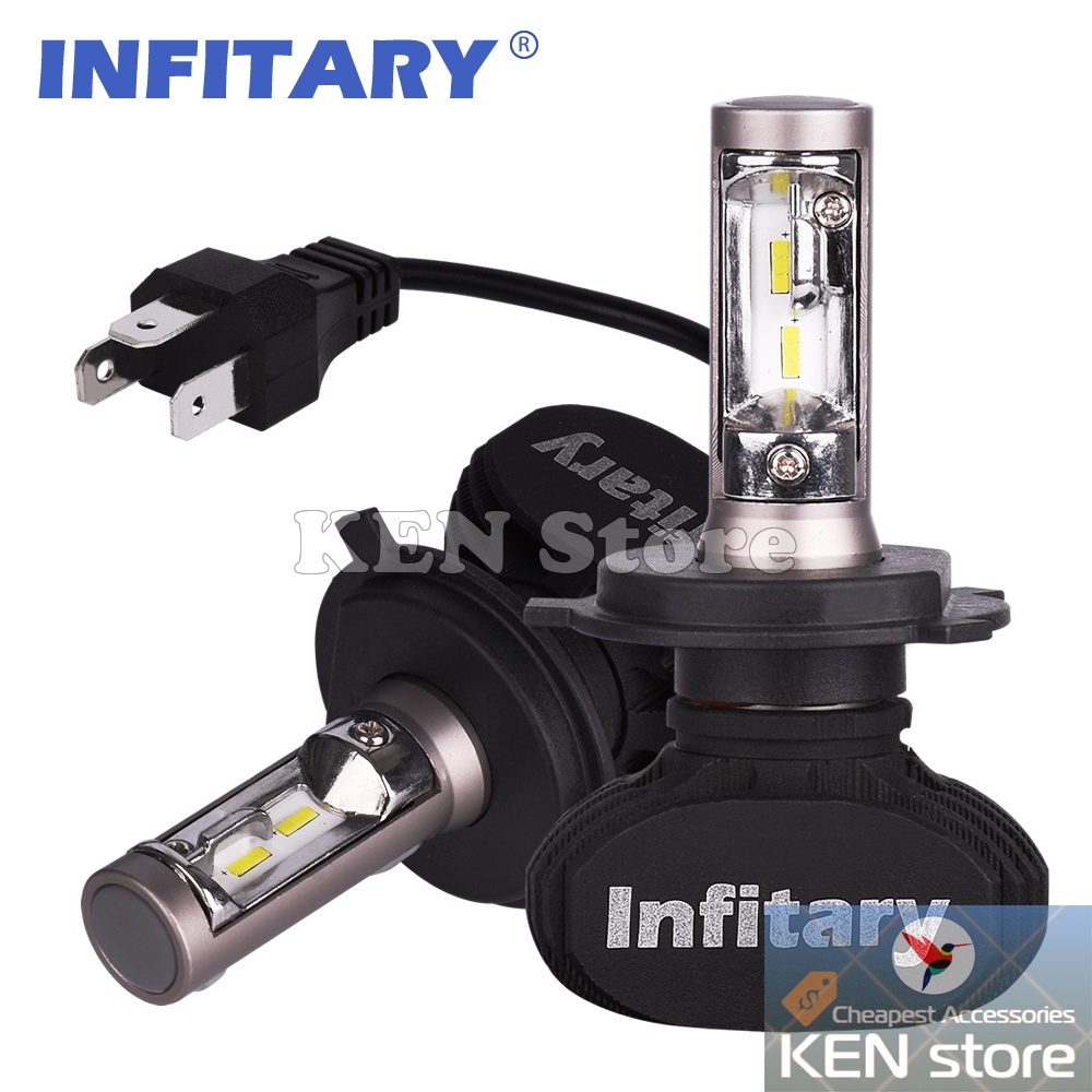 Bóng led H1 H3 H4 H7 H11 HB3 HB4... Chip CSP Samsung Infitary