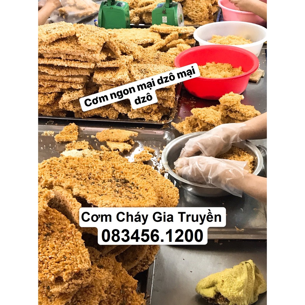 Cơm Cháy Nước Mắm Siêu Giòn Ngon