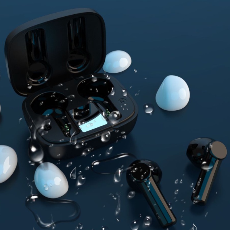 Tai Nghe Nhét Tai PKCB319 Kết Nối Không Dây Bluetooth Thể Thao Màn Hình Led Chống Thấm Mồ Hôi - Hàng Chính Hãng PKCB