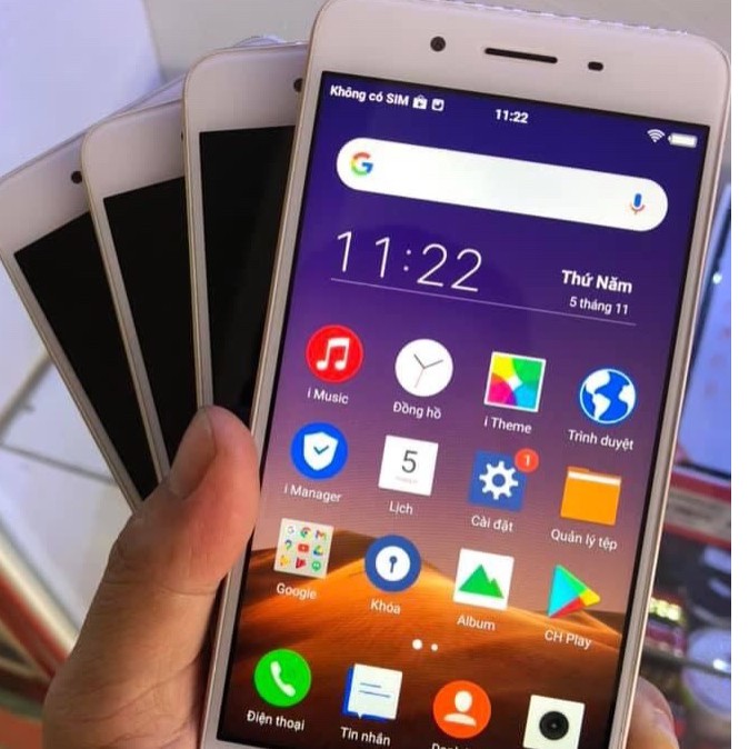 Điện thoại OPPO F3 Lite (A57) 2sim Ram 3G/32G mới Chính hãng, chiến PUBG/Liên Quân mượt