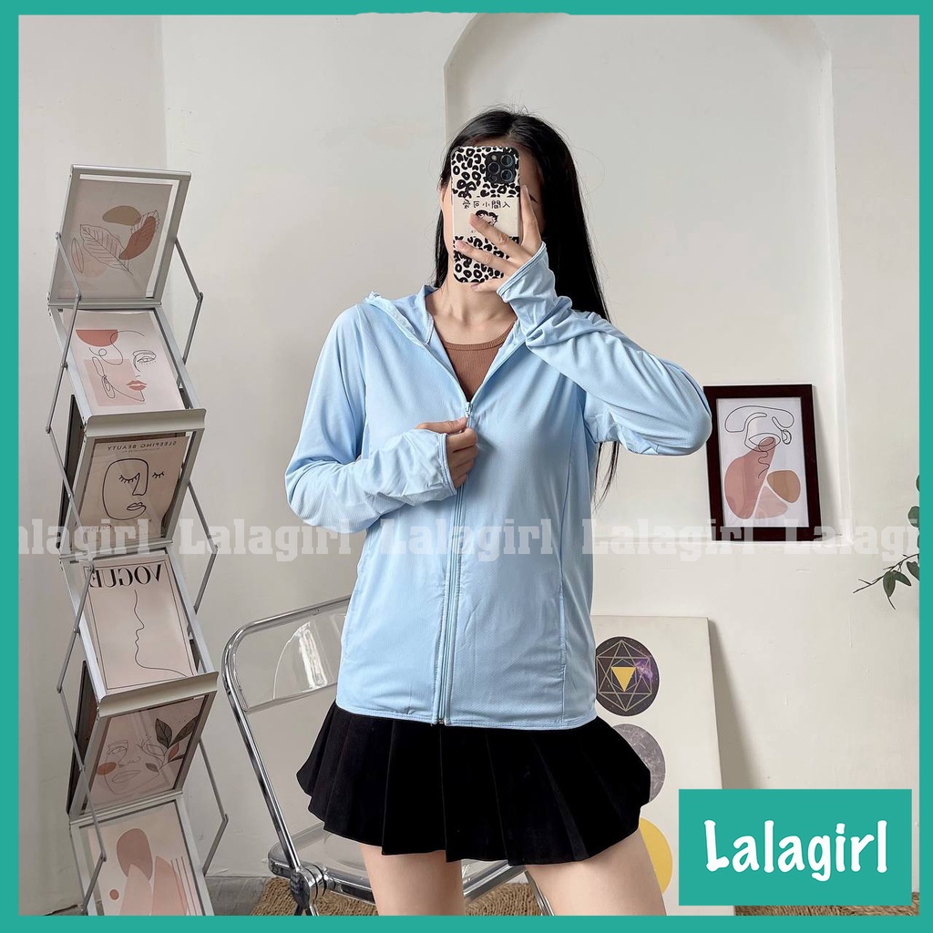 Áo Chống Nắng Nữ Thông Hơi Vải Kim Cương Siêu Mát