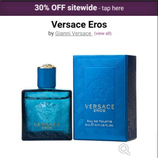[Bill Mỹ] Nước Hoa Mini Nam Versace Eros Men