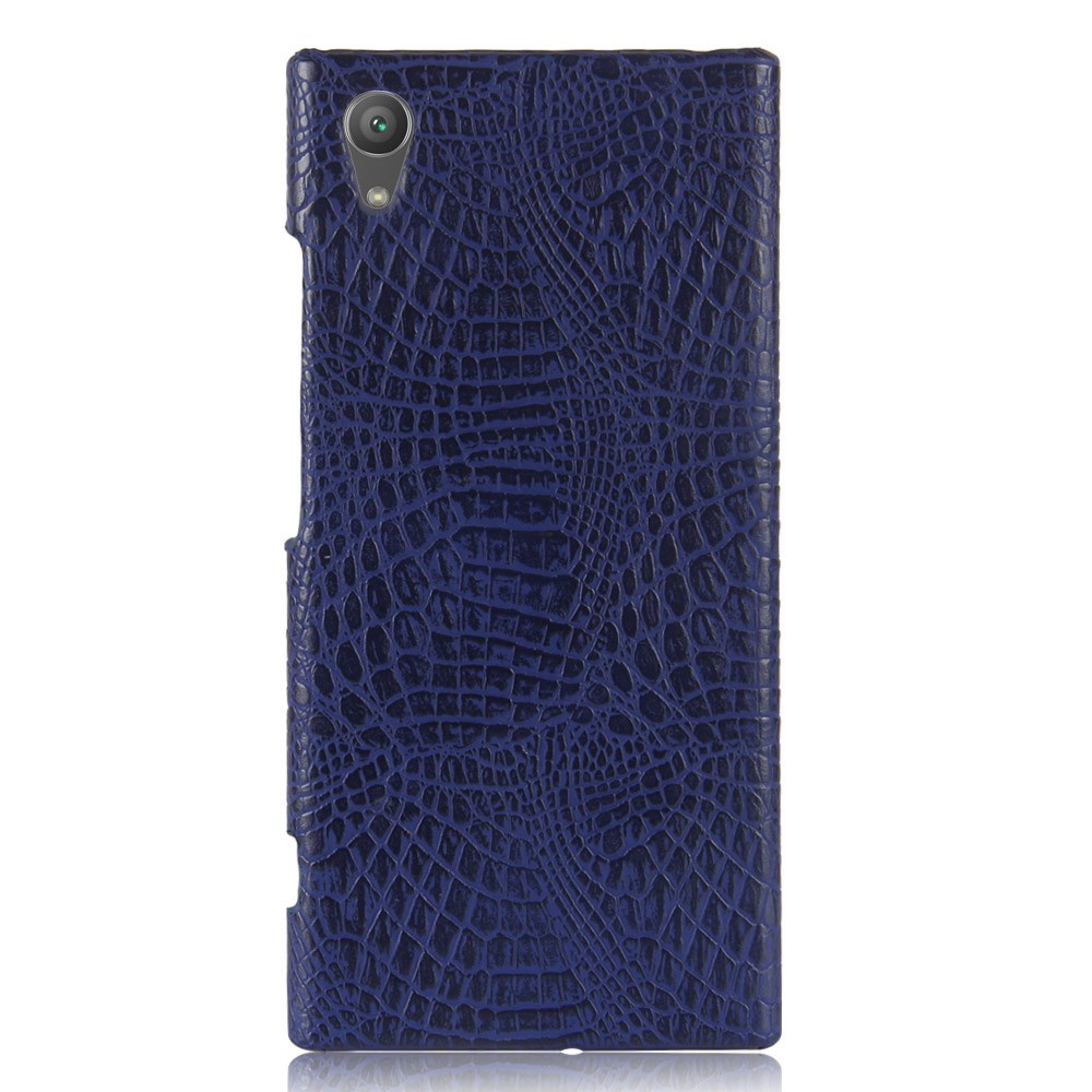 Sony Xperia XA1 Plus case phone bag Retro Crocodile Skin PU leather Luxury cover