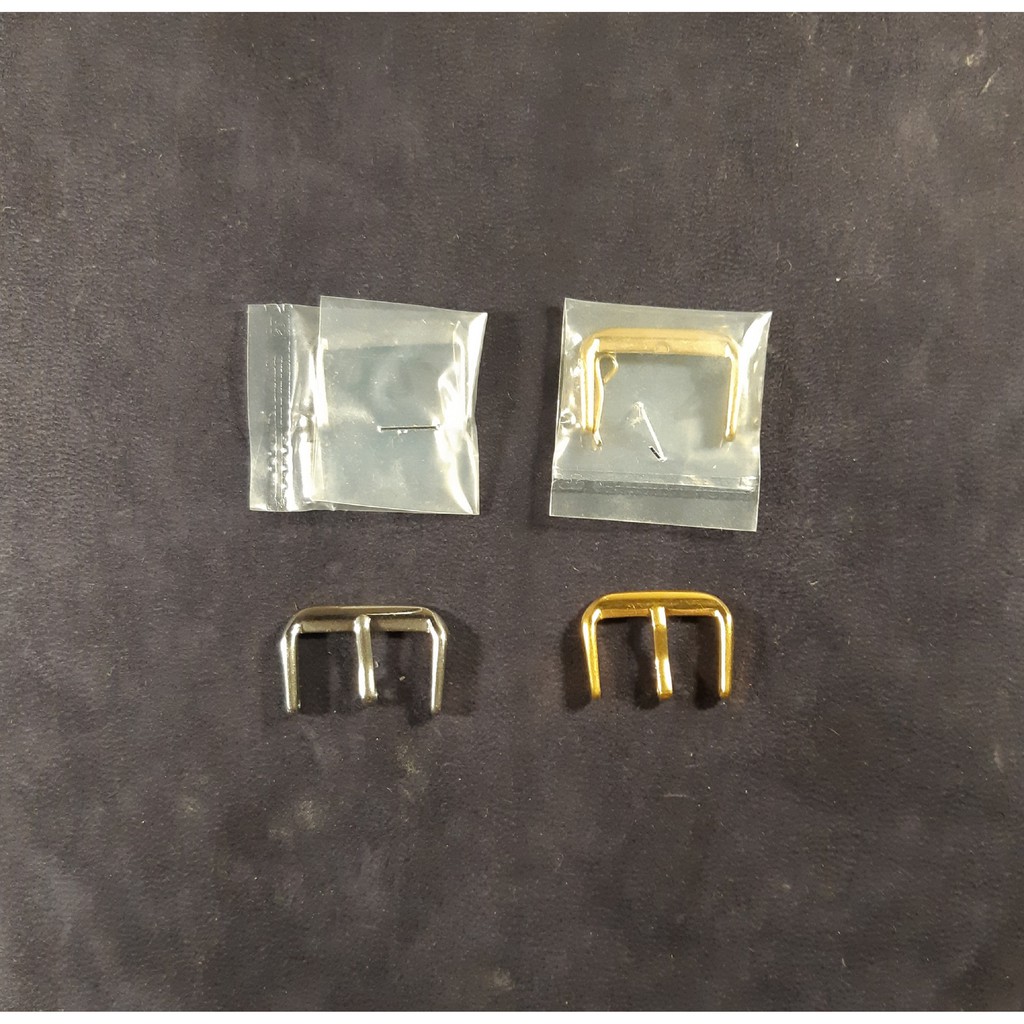 Dây đồng hồ da cá sấu thật-Màu nâu