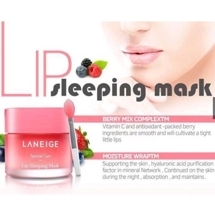(hàng Mới Về) Mặt Nạ Ngủ Cho Môi Laneige 3g 100% Chính Hãng Hàn Quốc | BigBuy360 - bigbuy360.vn