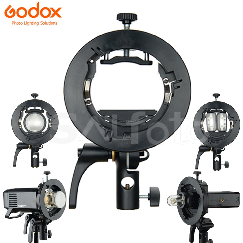 Giá Đỡ Đèn Flash Godox S2 Cho Godox V1 V860Ii Ad200 Ad400Pro Tt600