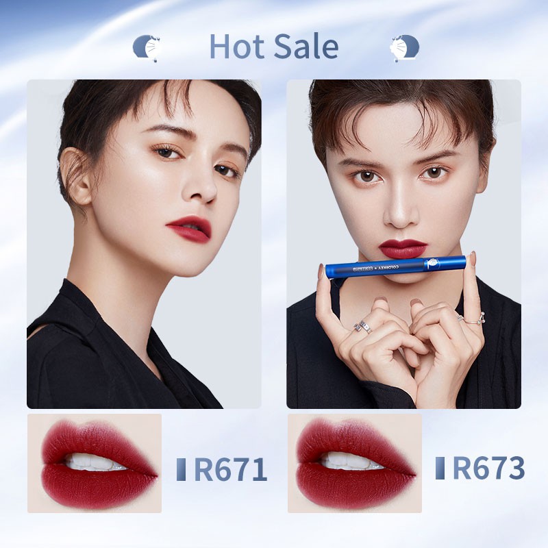 Son Kem Colorkey Doraemon Dạng Nước Chống Thấm Nước Trang Điểm Lâu Trôi | BigBuy360 - bigbuy360.vn