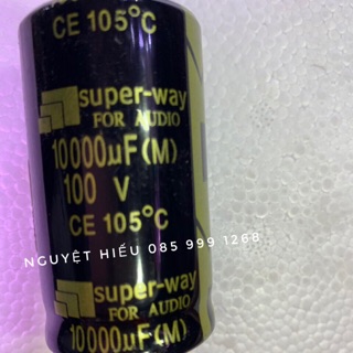 Tụ hoá chữ vàng 10000uf 100v chất lượng cao