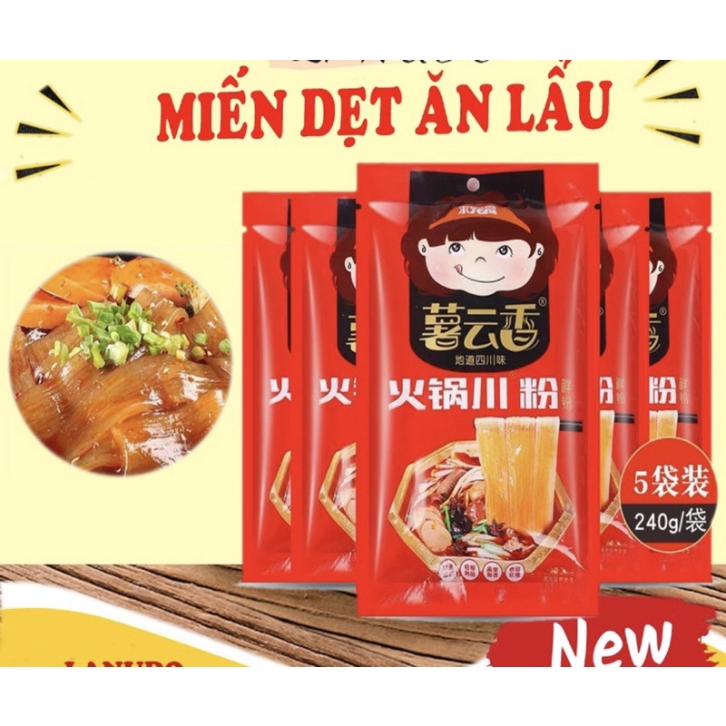 miến dẹt lẩu trùng khánh 240g