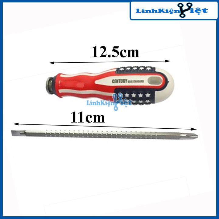 Tua Vít 2 Đầu 200mm (Cờ mỹ)