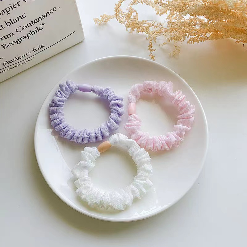 Dây buộc tóc vải phong cách Hàn Quốc dễ thương cho nữ