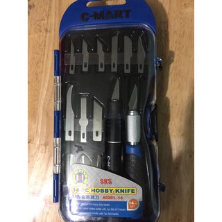 Bộ dao đa năng Cmart 14 chi tiết