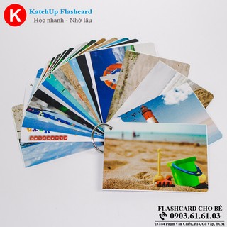 Flashcard tiếng Anh cho bé KatchUp - Biển