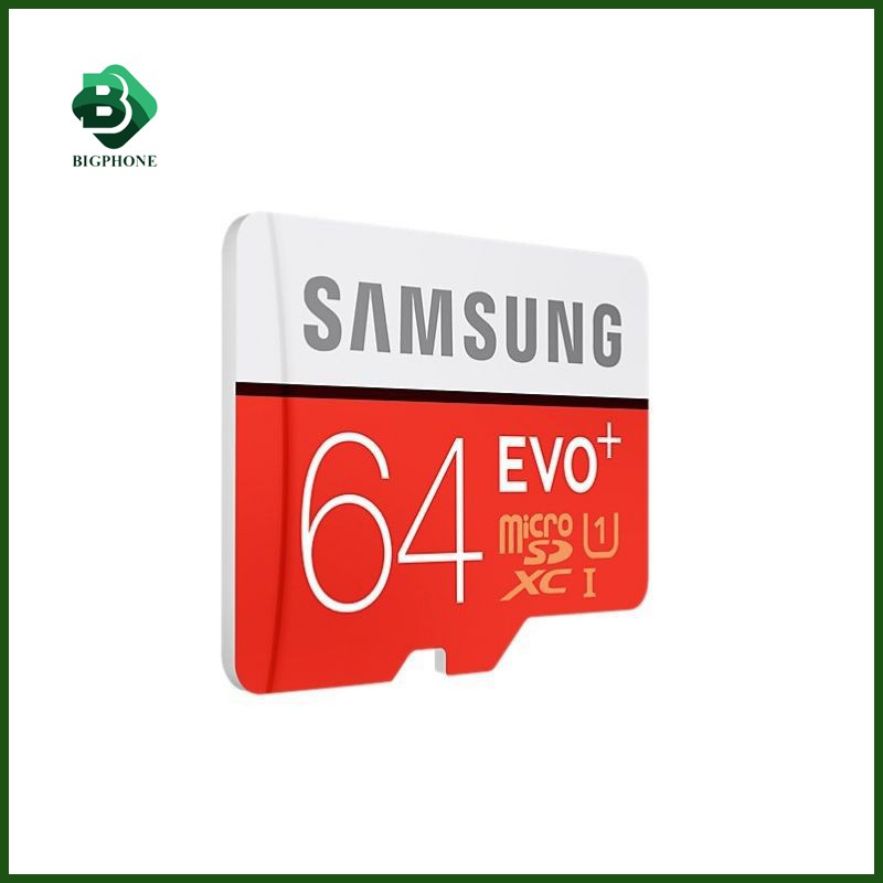 Thẻ Nhớ MicroSDXC Samsung EVO Plus U3 -4K 64/128/256/512GB 100MB/s. | BigBuy360 - bigbuy360.vn