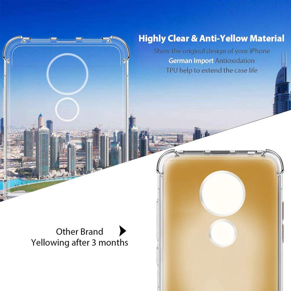 Ốp điện thoại Silicone mềm chống sốc cao cấp dành cho Nokia 7.2 6.2