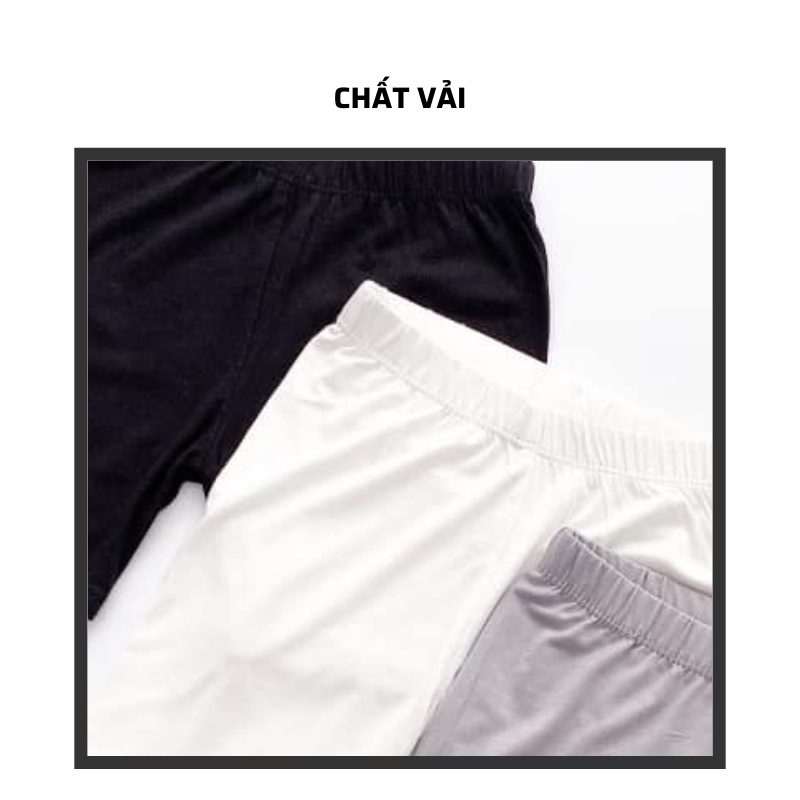 Quần đùi legging cho bé vải cotton 4 chiều co dãn cho trẻ thỏa sức vận động BADAYO 155222226632
