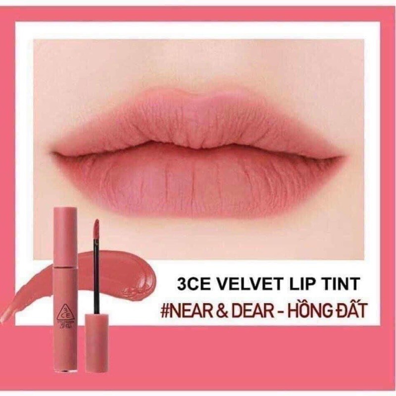 Son 3CE Velvet Lip Tint Near And Dear
