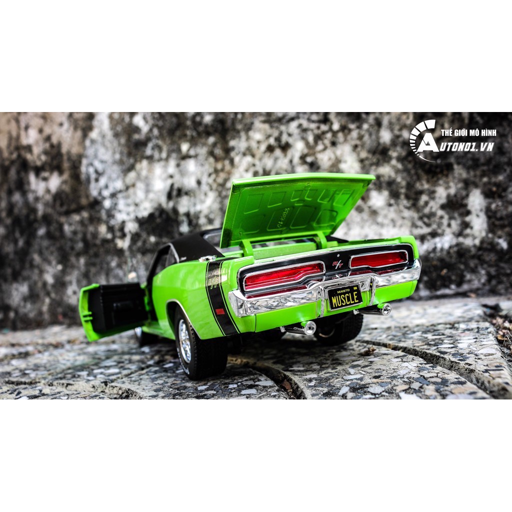 MÔ HÌNH XE CLASSIC MUSCLE - 1969 DODGE CHARGER 1:18 MAISTO 2900