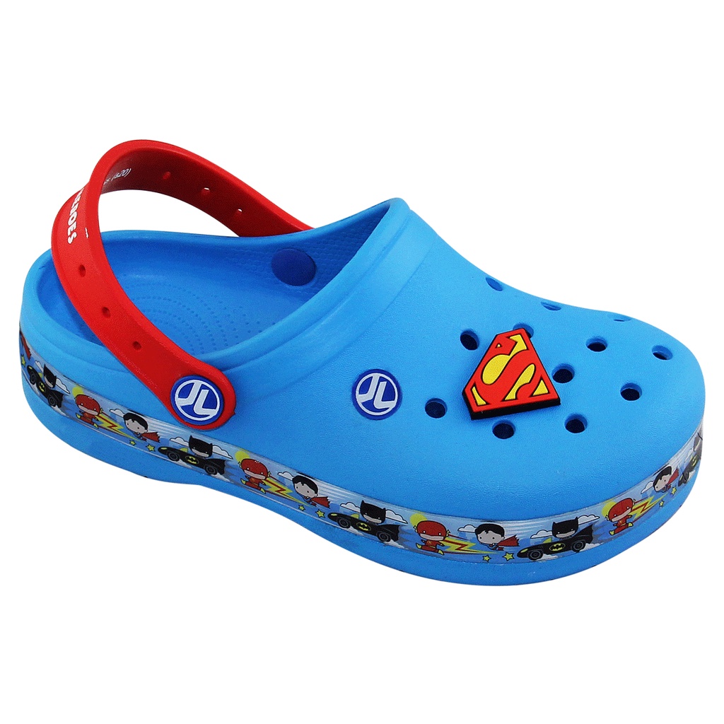 Sandal bé trai Bita's SJOB.08 (Đen + Đỏ + Xanh dương)